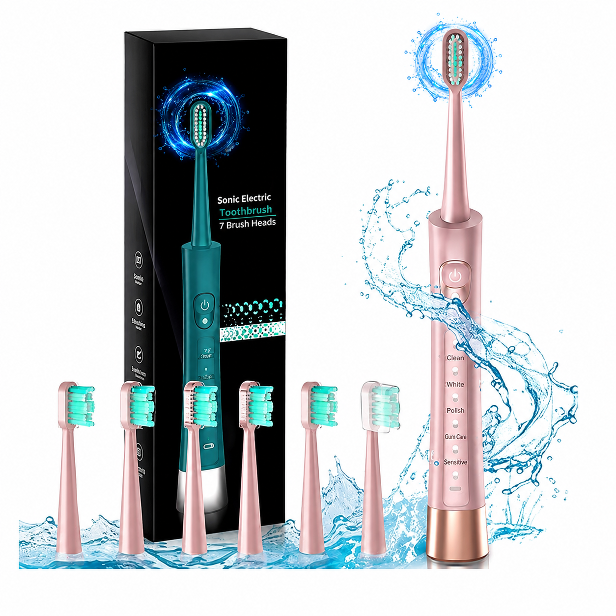 Cepillo de Dientes Eléctrico Recargable