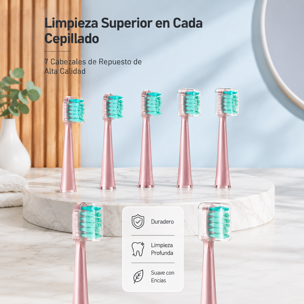 Cepillo de Dientes Eléctrico Recargable