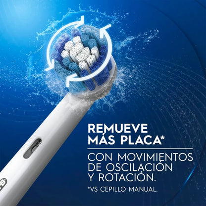 “La manera más fácil de mejorar tu limpieza dental desde el primer uso.”
