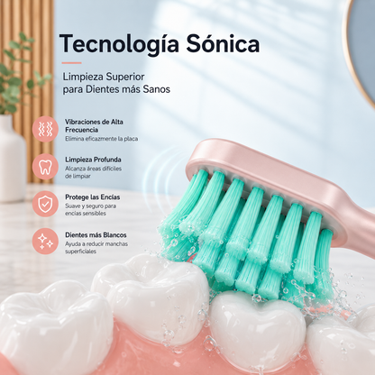 Cepillo de Dientes Eléctrico Recargable
