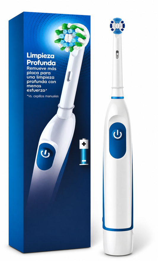 “La manera más fácil de mejorar tu limpieza dental desde el primer uso.”
